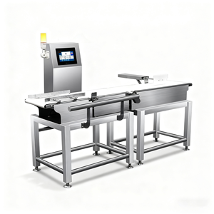Alta Precisão e Alta Velocidade Dinâmica <span class=keywords><strong>Checkweigher</strong></span> Check Weigher <span class=keywords><strong>Online</strong></span> Weighing Machine Weight Scale para Linha de Produção - Product Image 3