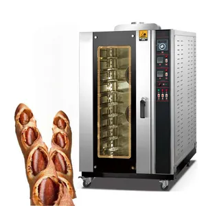 Commercial Electric Gas 5 8 10 Trays Steam Convection Oven Bread Biscuit Baking Equipment Bakery
