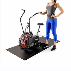 व्यायाम स्थिर बाइक चटाई, सुपर टिकाऊ बाइक ट्रेनर चटाई, इनडोर साइकिल चटाई व्यायाम चटाई कालीन के लिए बाइक चटाई के साथ काम करता है - Product Image 3