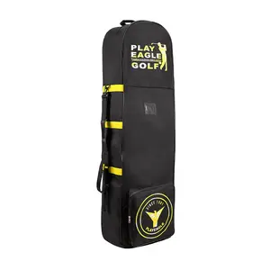 Oxford Golf Club Travel Golf Bag With Burglarproof Zipper Strap And Wheels