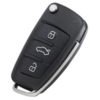 XNRKEY Llave remota para coche de 3 botones, chip 8E, 315/433/868Mhz, FCC: IYZ 3314, P/N: 4F0837220R/D 4F0837220M/T para Audi A6 S6 Q7 2004-2015