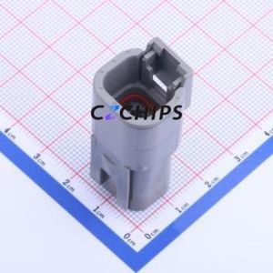 DTM04-4P Housing (Wire-to-Board / Wire-to-Wire) Connector 2x2P 2 2 Without Latch - Product Image 2