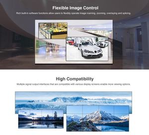 NVD0105DH-4K דה הואה 1 ערוץ 4K בחדות גבוהה 32Mp H.265 <span class=keywords><strong>cctv</strong></span>-ip lcd וידאו קיר מטריקס רשת וידאו מפענח - Product Image 4