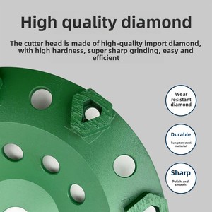 180mm disco diamantato rettifica tazza ruota <span class=keywords><strong>per</strong></span> macinazione calcestruzzo <span class=keywords><strong>per</strong></span> <span class=keywords><strong>smerigliatrice</strong></span> angolare <span class=keywords><strong>per</strong></span> pavimento in cemento - Product Image 6