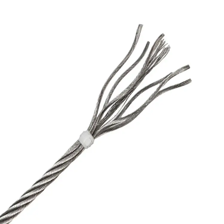 Guangtong 304 câble métallique en acier inoxydable 7x19 structure 8mm10mm 12mm ligne de sécurité avec câble métallique