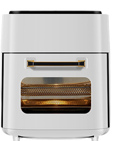 Bonne performance de cuisson 1400w sans huile 15l 18l friteuse à air four comptoir friteuse à air numérique four