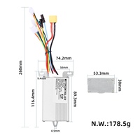 Câble de connexion complet pour contrôleur Xbot Scooter 48V 6 broches et instrument pour trottinette électrique