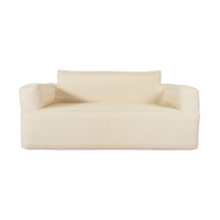 Canapé gonflable de camping en tissu résistant à la perforation avec pompe intégrée pour l'extérieur et l'intérieur