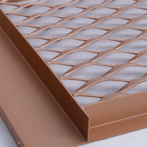 בניין חומר רשת מתכת אלומיניום לחזית חיפוי - Product Image 2