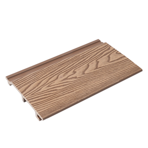 แผ่นผนัง WPC รุ่นแรก กันน้ำ ระบบล็อคแบบ DUAL LOCK ลายไม้เรียบ สำหรับภายนอกอาคาร - Product Image 3