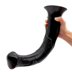 工場価格 40cm 超ロング 柔らか リアル 馬 ディルド Gスポット刺激 エロ セックストイ 女性向け - Product Image 4