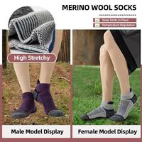Chaussettes de sport basses pour hommes, avec soutien de la voûte plantaire, anti-ampoules, languette de talon, maille respirante, personnalisables OEM, vente en gros