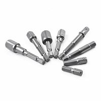 Adaptateur de manchon de perceuse (8 pièces) pour connecter différentes forets, perceuses électriques et divers outils électriques – Idéal pour la remplacement et l'utilisation.