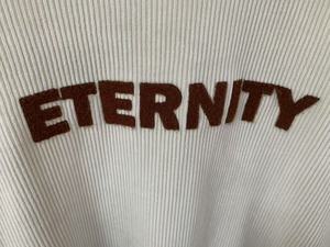 OEM 플러스 양털 2 색 편지 자수 니트 라운드 넥 풀오버 후드 편안한 트렌드 라이프 스타일 - Product Image 2