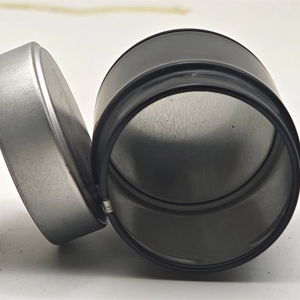 Bao Bì Kim Loại Container Cấp Thực Phẩm Đẹp Nhỏ Cà Phê <span class=keywords><strong>Tin</strong></span> Có Thể Sinh Thái Thân Thiện Kín Rỗng Matcha Vòng Trà Kim Loại Có Thể - Product Image 2