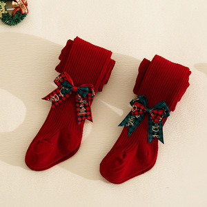<strong>Christmas</strong> Baby <strong>Girls</strong> Pantyhose Stockings <strong>Christmas</strong> Cotton Kids <strong>Girl</strong> <strong>Tights</strong> High Quality Children's Leggings - Product Image 5