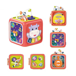 Cube d'activités pour bébé EPT 6 en 1, jouet éducatif multifonctionnel, centre de jeu d'apprentissage pour enfants, jouets de développement sensoriel pour les tout-petits, cadeaux - Product Image 3