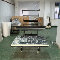 Presse à chaud manuelle grand format 100x120cm (40x48 po) robuste pour sublimation textile