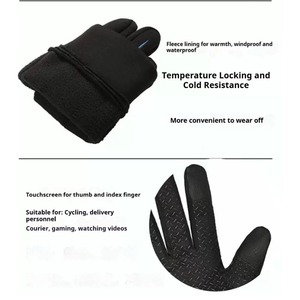 <span class=keywords><strong>Guanti</strong></span> invernali impermeabili antivento a dito pieno sport all'aperto <span class=keywords><strong>bici</strong></span> moto sci spiaggia pesca caccia - Product Image 4