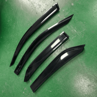 Kit de Conversión de Carrocería para SUV, Protectores de Lluvia, Deflectores de Aire, Visera para Lluvia, Visera Solar para Auto, Deflectores de Ventana para WR-V RS(DG4) 2023-ON