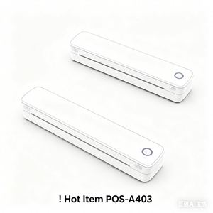Impresora Portátil POS A403 2026, Impresora Térmica de Etiquetas de Papel A4 con Conexión Bluetooth para Exámenes Escolares, Viajes, Oficina y Hogar - Product Image 4