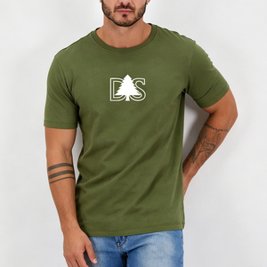 Bulk Custom High Quality Men'S Screen Print Outdoor Moisture Wicking <b>T</b> <b>Shirt</b> Regular Quick Drying Cotton <b>Polyester</b> <b>T</b>-<b>Shirt</b> - Product Image 3