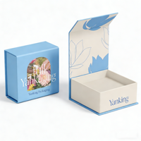Boîte d'emballage en carton magnétique de luxe en gros, boîte cadeau magnétique personnalisée pour l'aromathérapie