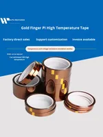 Polyimide Pi Brown Ruban résistant aux hautes températures 280 ℃ Smt Circuit Board Four de refusion avec largeur de batterie personnalisable