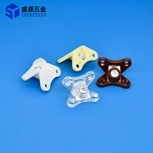 Shengyuan <b>Plastic</b> Butterfly Corner <b>Brackets</b> For Furniture Cabinet Right Angle Connectors Detachable Durable - Product Image 1