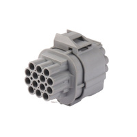 Honha Connecteur Adaptateur Auto 12V à 14 Pôles, Femelle et Mâle, avec Contact en Laiton Scellé 6189-0136 6188-4691 DJ7148-2-11/21