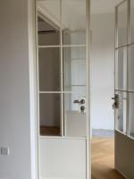 Puertas Francesas Dobles de Vidrio con Aislamiento Térmico, Personalizadas y de Lujo, para Uso Interior en Baños y Dormitorios