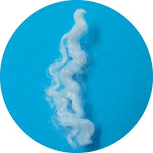 Hạt aerogel HC 3D 64mm chống cháy nhiệt Polyester STAPLE sợi 3D 64mm rỗng liên hợp PSF bán buôn - Product Image 6