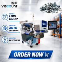 Compteur automatique VisCount VBP à faible chute pour vis, écrous et rivets, certifié CE, machine de comptage par vision