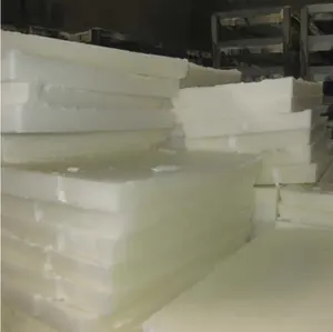 High quality chemical bulk white solid slab fully refined paraffin wax 56/58 paraffin wax manufacturer