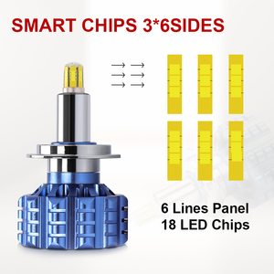 12V 360 gradi Canbus LED faro auto 60W <span class=keywords><strong>lampadina</strong></span> fendinebbia H1 <span class=keywords><strong>H3</strong></span> H4 H7 H8 H9 H11 9005 HB3 H10 9006 HB4 9012 3000/4300/6000K nuovo - Product Image 4