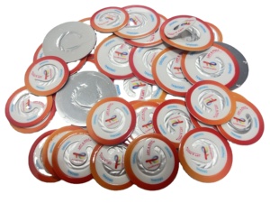 47mm <span class=keywords><strong>TotalEnergies</strong></span> Lift Pull Foil Cap Seal Liner - Product Image 5
