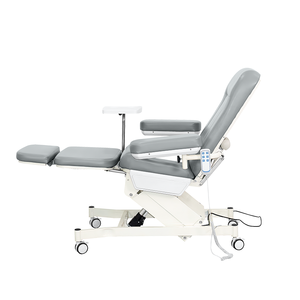 Chaise de dialyse médicale électrique multifonctionnelle d'usine Chaise de prélèvement sanguin mobile Chaise de perfusion pour clinique - Product Image 5