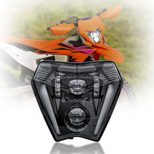 Phare Led de Moto E-mark pour KTM 350 500 EXC-F 150 250 300 XC-W 450 XCF-W <span class=keywords><strong>Enduro</strong></span> Moto Parts 12v - Product Image 1