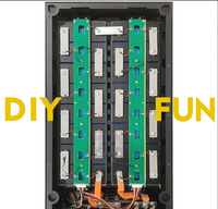 Kit de boîtier métallique horizontal Docan Energy 200A BMS Inverter DIY avec bornes M8, disjoncteur DC et module WiFi Daren