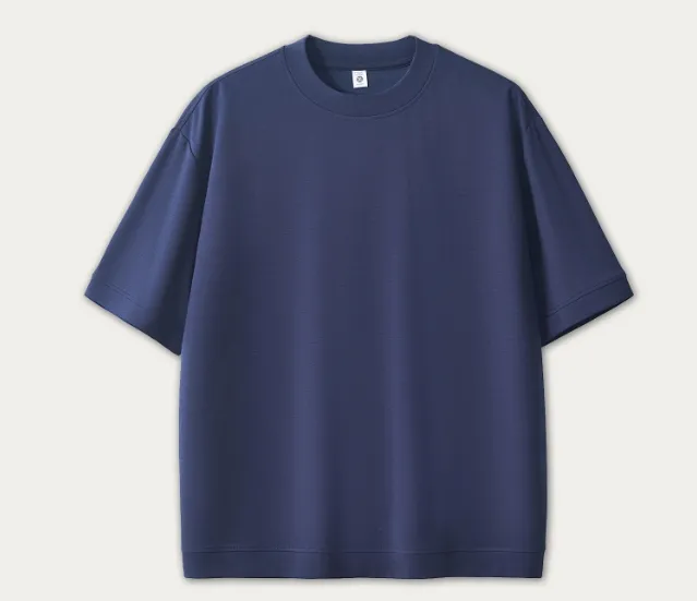 New Design Hip-Hop T-Shirts for Man Plain Color Loose Sports Wear Streetwear Unisex Tee Casual Men's Summer