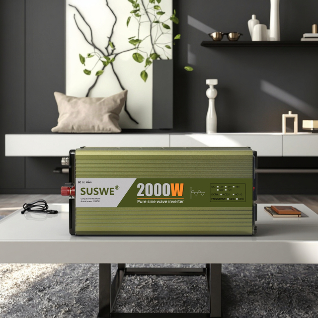 New Arrival  Dc to Ac Full Power 2000W Pure Sine Wave Inverter with 12V 24V Transform 110V  220V Power Inverter