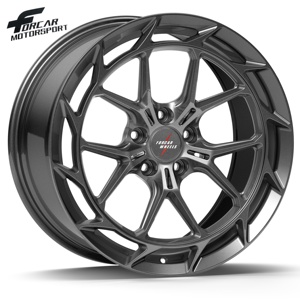 Piezas de automóviles para automóviles Pasajero Ligero Forjado T6061 Material fuerte Llanta de aleación de aluminio Aros Discos Ruedas - Product Image 2