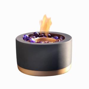 Fornitura di fabbrica ciotola fuoco di alta qualità Mini decorazione d'<span class=keywords><strong>interni</strong></span> moderno bioetanolo <span class=keywords><strong>camino</strong></span> Desktop - Product Image 4