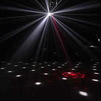 Quatre en un rgbw party dj éclairage activé par le son dmx 512 led Bar disco rotatif lumières colorées pour boîte de nuit