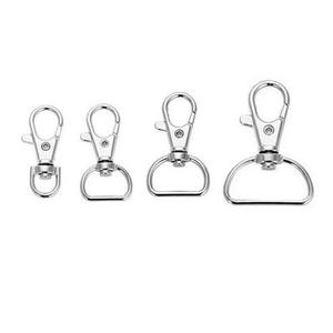 कारखाने प्रत्यक्ष बिक्री छूट जस्ता मिश्र धातु अंगूठी घूर्णन कुत्ते बकल चेन स्नैक हुक हुक - Product Image 5