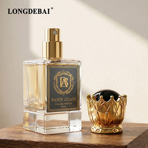 Wholesale High Quality Luxury Square Perfume <b>Spray</b> Glass <b>Bottle</b> 30ml 50ml 100ml <b>Empty</b> Perfume <b>Bottle</b> - Product Image 3