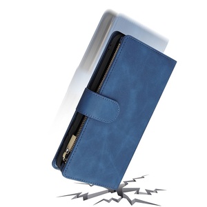 Portafoglio in pelle con cerniera <span class=keywords><strong>custodia</strong></span> magnetica in pelle Pu custodie per <span class=keywords><strong>cellulare</strong></span> borse per <span class=keywords><strong>Samsung</strong></span> A70 - Product Image 3