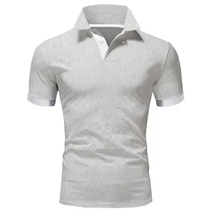 Impression personnalisée ou broderie design logo haute qualité coton polyester pas cher uniforme hommes golf sport affaires polo chemise