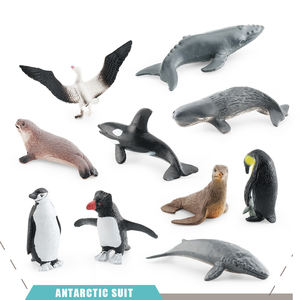 Simulazione di esportazione pinguino, foca, balena, albatro polare animali modello decorazione giocattoli - Product Image 2