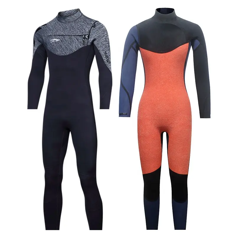 Custom Logo 2Mm 3Mm 5Mm 4/3Mm Thermal Wet Clothes Chest Zip Surfing Suits Men Women Neoprene Yamamoto Surf Wetsuit